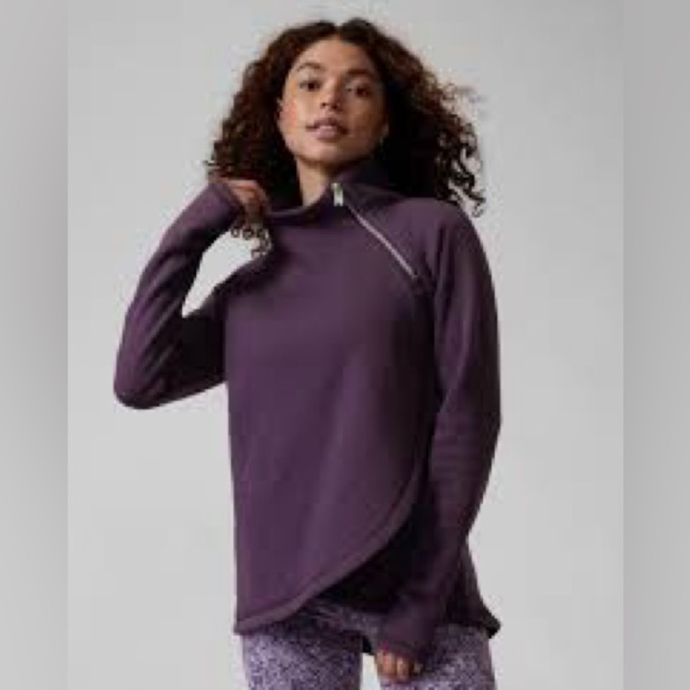 Athleta Cozy Karma Pullover Sweatshirt